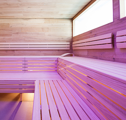 Wellness Kesselspitze sauna